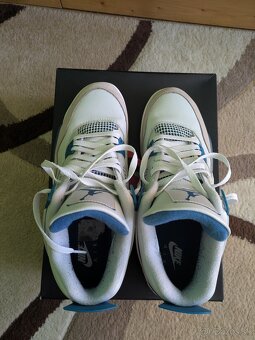 Jordan 4 Military Blue - 3