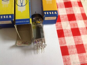 ELEKTRONKY 6F3P = ECL82 = 6BM8, 4654-TESLA - 3