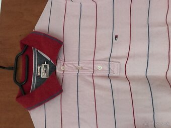 TOMMY HILFIGER originál pánske polotricko L - 3