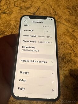iPhone 12 PRO 256GB BIELY - 3