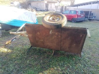 Brzdena vlecka za malotraktor. - 3