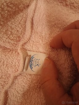 Županček ružový frote - 3