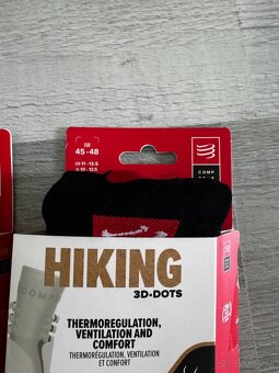 NOVÉ Compressport HIKING T3 a T4 čierne NOVÉ - 3