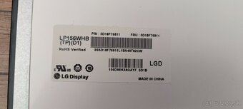 LCD display pre notebook LP156WHB - 3