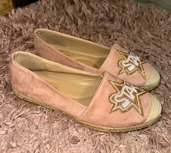Pink powder star stylove damske baleriny-espadrilky - 3