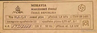 predám plyno-elektrický kuchynský sporák - 3