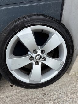 Predám elektrony 5x100 R16 Škoda Fabia Roomster - 3
