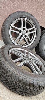 ALU Dezent 5x108 a zimné Goodyear 205/60 R16 - 3