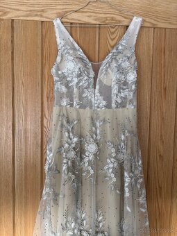 Spoločenské / svadobné šaty 42 - 3