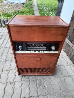 Staré rádio s gramofónom Resprom - 3