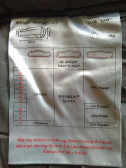 Spací vak COLEMAN Peak Sirocco - 3