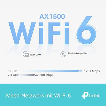 Wi-Fi TP-Link Deco X1500 Mesh WLAN Set - 3