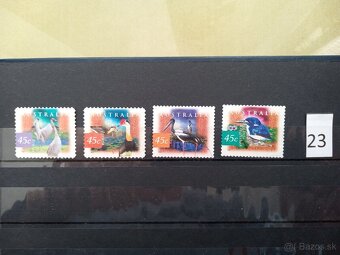Poštové známky č.470 - OCEÁNIA - 5 ks sérií - 3