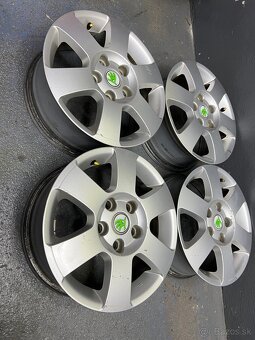 Hlinikove disky škoda 5x112 r15 - 3
