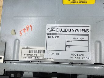 autorádio Ford Sony - 3