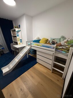 Detská posteľ + šmýkľavka - 3