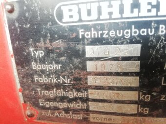 vysokozdvižný vozík Buhler Miag - 3