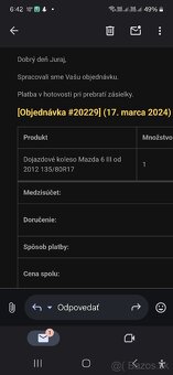 Dojazdové koleso Mazda 6 - 3