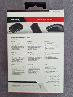 ÚPLNE NOVÁ Herná myš HyperX Pulsfire - 3