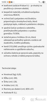 Samonafukovacka 2miestna Vango 10 double - 3