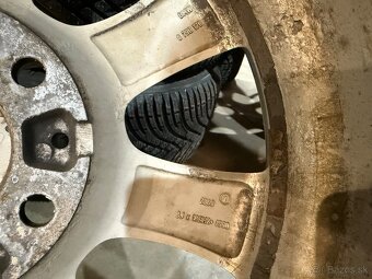 Predam sadu kolies z BMW 5x120r18 so zimnými pneu 245/40 r18 - 3