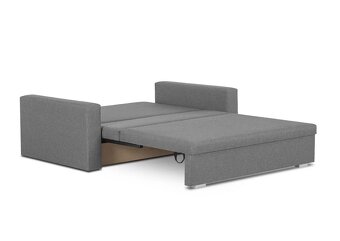Sivý rozkladací gauč - 3