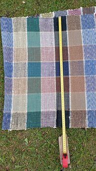 Starý ručne tkaný koberec... - 3