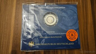 10 Euro Nemecko 2025 "A" - Technická pomoc (PROOF) - 3