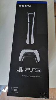 Nová, nerozbalená Play Station 5 Digital Edition - 3