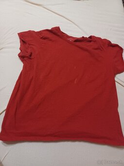 Červené tričko, pyžama, XL, Sinsay - 3