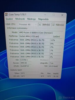 AMD Ryzen 5 5600X 6-core - 3