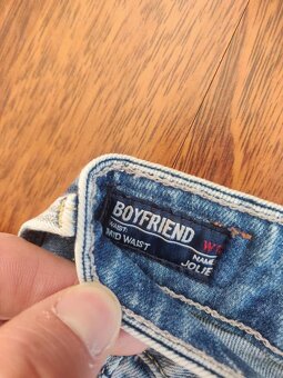 Dámské rifle Pepe Jeans – Boyfriend střih – JOLIE - 3