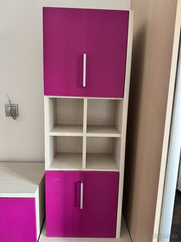 🟣 V ZĽAVE 99€ - 3 ks nábytku do detskej/študentskej izby - 3
