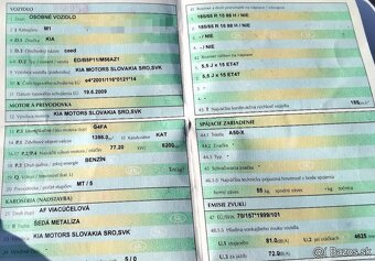 KIA CEED 1.4 2009 predám DVERE, PREVODOVKA, zadné svetlo - 3
