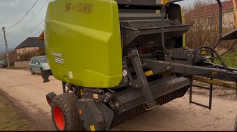 Balíkovač lis na guľaté baliky s vario komorou claas variant - 3