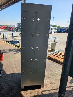 Plechová skrina 2 dielna - 3