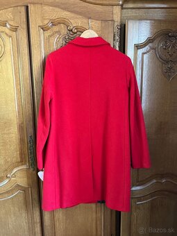 MaxMara Weekend červený vlnený kabát - 3
