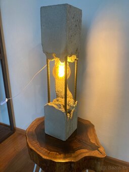 Betónova lampa - 3