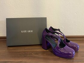 Kate Gray fialové opätky - 3