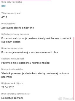 Investičná príležitosť – Stavebný pozemok v obci Kolinovce - 3