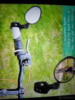 Spätné zrkadlá na bike, kolobežku. Pár ľ+p - 3