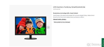 Monitor Phillips 22" 223V5LSB/00 - 3