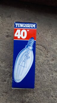 Žiarovky 240 V 40 W s menším závitom - 3