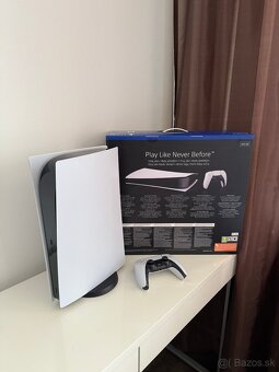 Sony PlayStation 5 Digital + nové Pulse 3D slúchadlá - 3