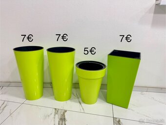 Predám nové plastové kvetináče - 3