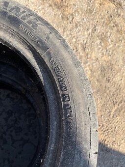 2ks Vraník 195/50 R15 letné pneumatiky - 3