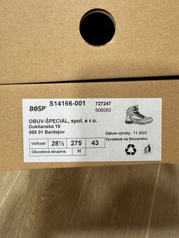 Zásahová obuv BOSP Goretex veľ. 43 a 43.5 - 3