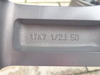 5x114,3 R17 original MAZDA 5 aludisky s TPMS ventilmi - 3