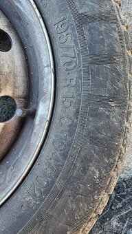 Disky a gumy 195/70 r15 C104 - 3