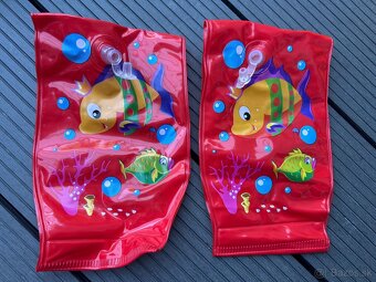 Nafukovacie plavecky rukavniky koleso a topanky do vody - 3